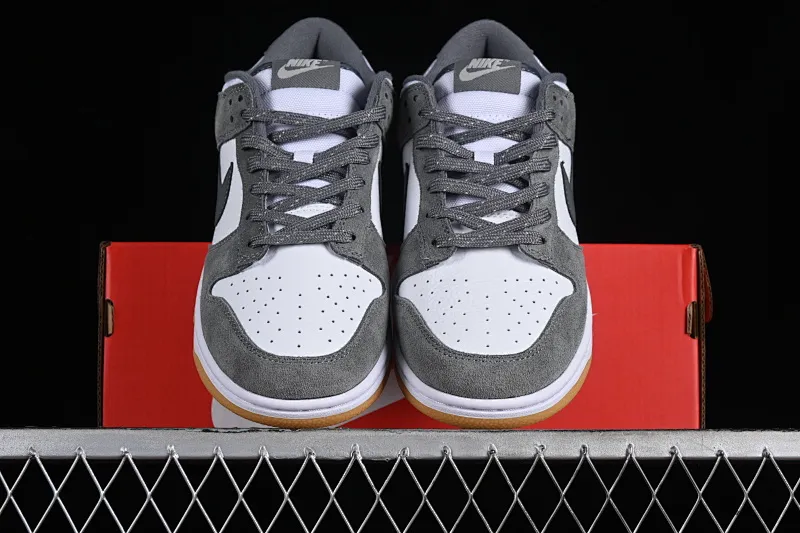 All categories Nk SB Dunk series Nk SB Dunk Low low-top sneakers Nk Dunk Low "Grey Gum" dark gray suede SB low-top casual sports skateboard shoes FV0389-100